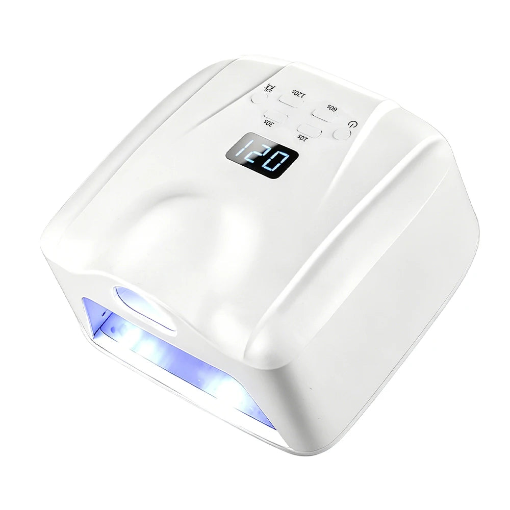 2 IN 1 Nail Lamp Single Toe Single Finger Gel Nail Curing Lamp Full Hand Fast Drying LED Light Nail Dryer Auto Sensor Dual Lamp