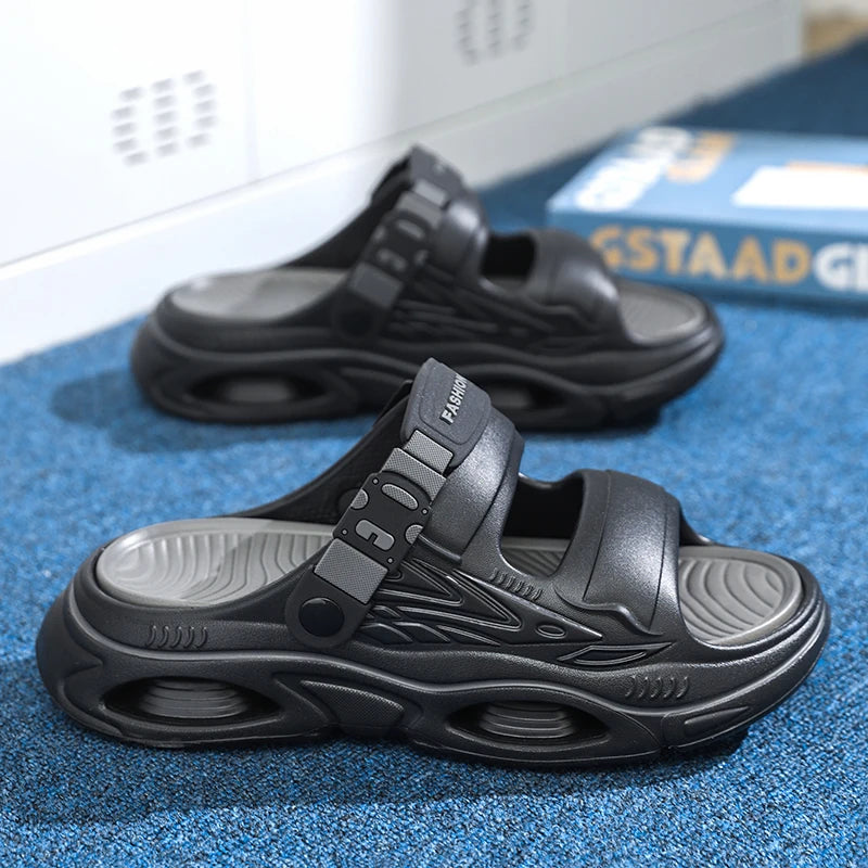 New Popular Summer Non-Slip Slippers for Men and Women, Men's Beach Sandals and Slippers
