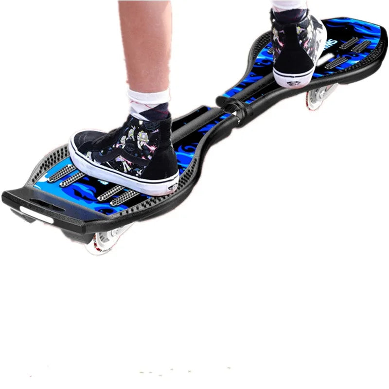 Good Quality Twist Skateboard Wave Board with 2 Wheels Snake Skate Board/wave Board Skateboard Scooter Parts Accessories