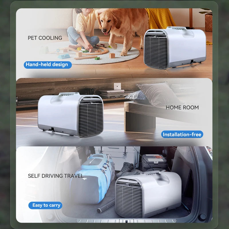 Hot Sale High Quality 5000 Btu Portable Air Conditioner 12v 24v Tent Car Camping Portable Air Conditioner