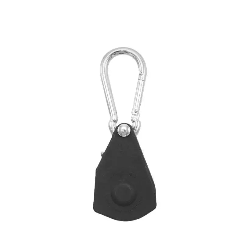 Secure Tent Rope Hanger with Ratchet Tie-Down System; Heavy-Duty Camping Gear with Reinforced Metal Gears and Adjustable Strap