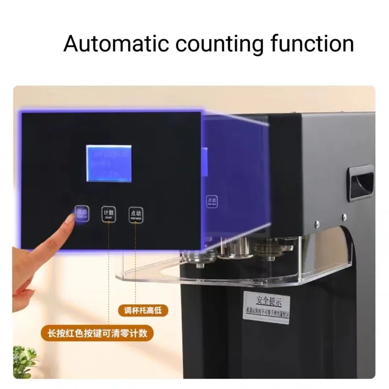 Factory Direct Commercial New Portable Canning and Sealing Machine Suitable for Bubble Tea, Coffee, Soda, Beer and Juice