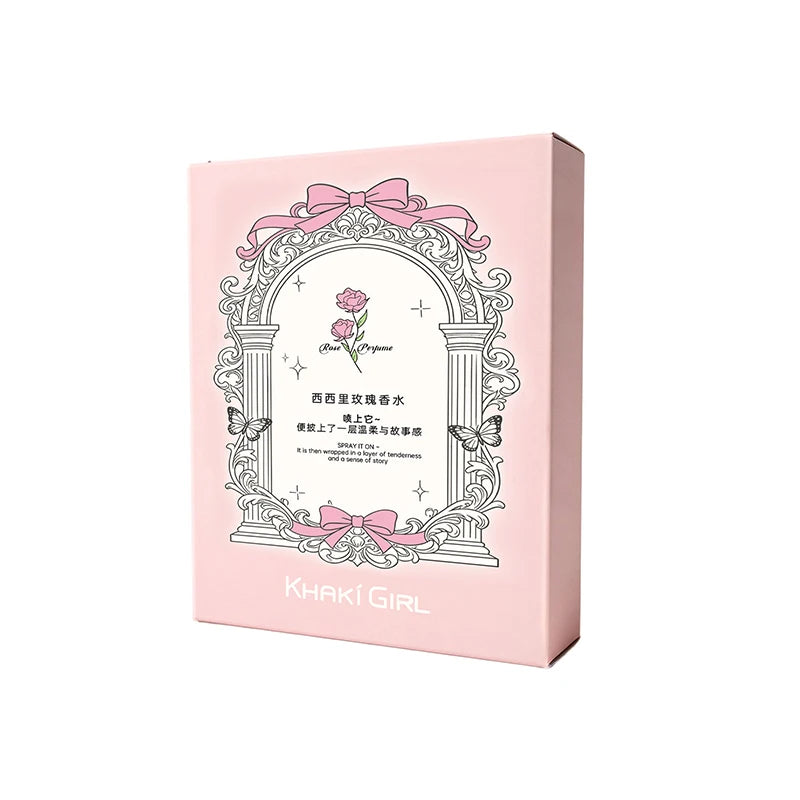 Fresh Rose Fragrance Eau De Toilette Long Lasting Romantic Scent Perfume Elegant Floral Aroma Women Gentle Fragrance Perfume