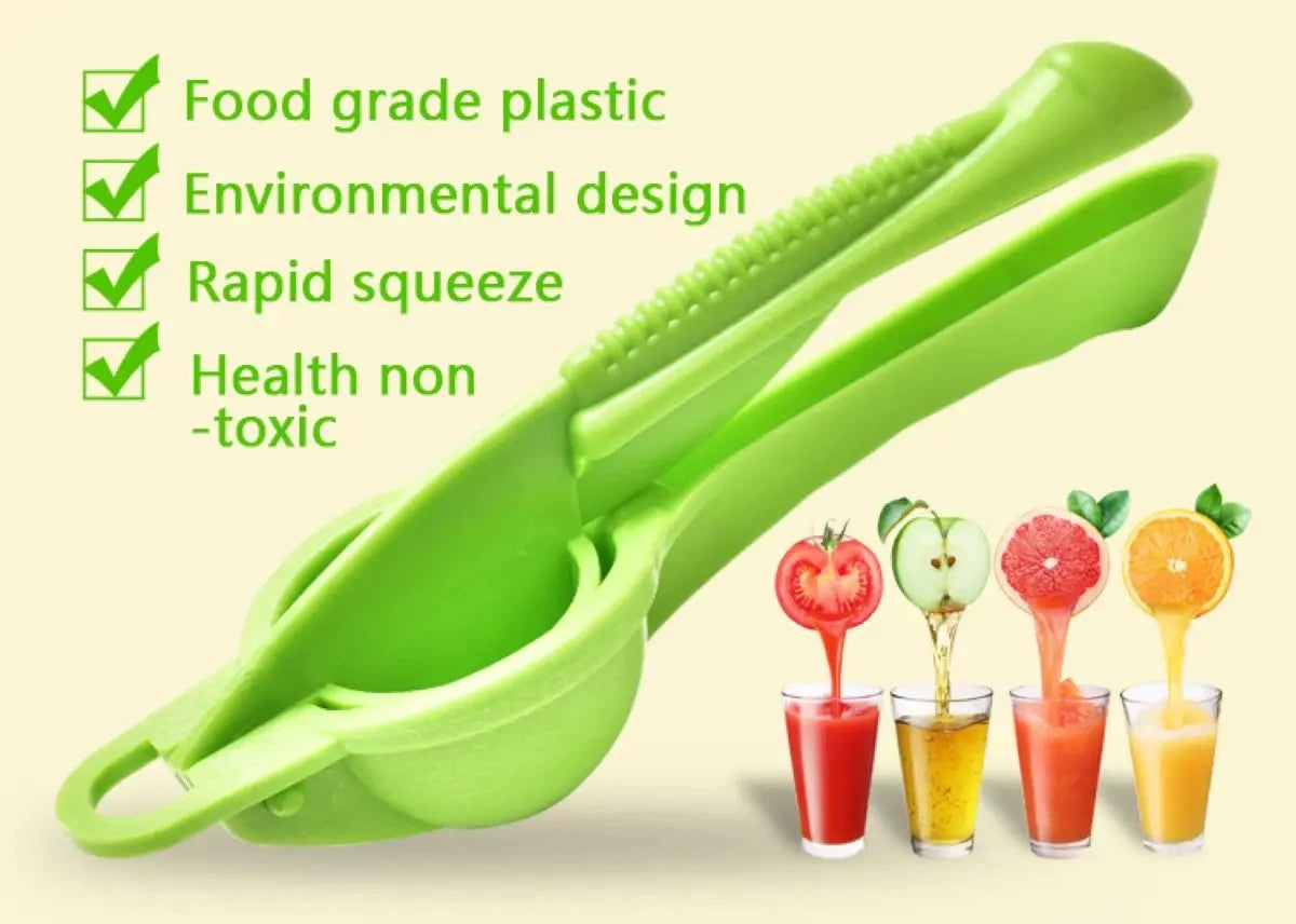 Manual Lemon Clip Creative Kitchen Gadgets Colorful Manual Lemon Juicer Not Easy To Deform Mini Home Portable Lemon Clip