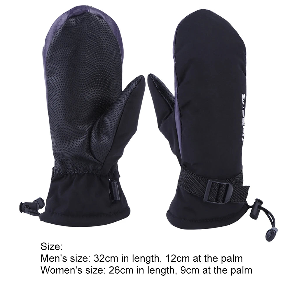 Winter Electric Heated Gloves Rechargeable USB Heating Gloves Men Women Motorcycle Gloves Skiing Cycling Excluding power bank