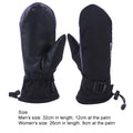 Winter Electric Heated Gloves Rechargeable USB Heating Gloves Men Women Motorcycle Gloves Skiing Cycling Excluding power bank