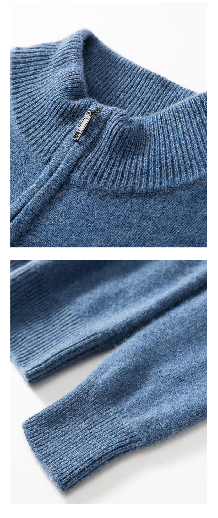 Autumn and Winter 100% Cashmere Men's Clothes Classic England Wind Solid Color Man Thicken Sweater Fashion Men Knitted Pullover