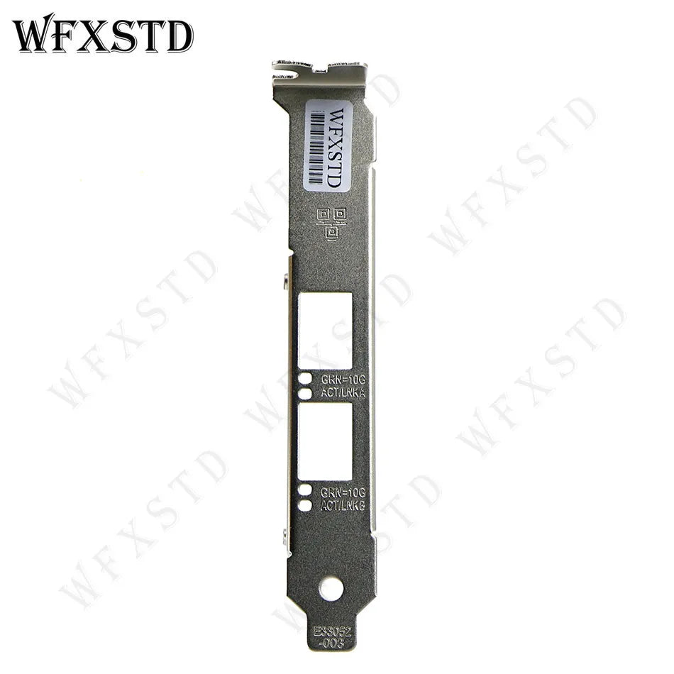 Full Heigh Baffle Profile Bracket For Intel E10G42BTDA X520-DA2 82599ES E10G42BFSR X520-SR2 X710-DA2 Support Board