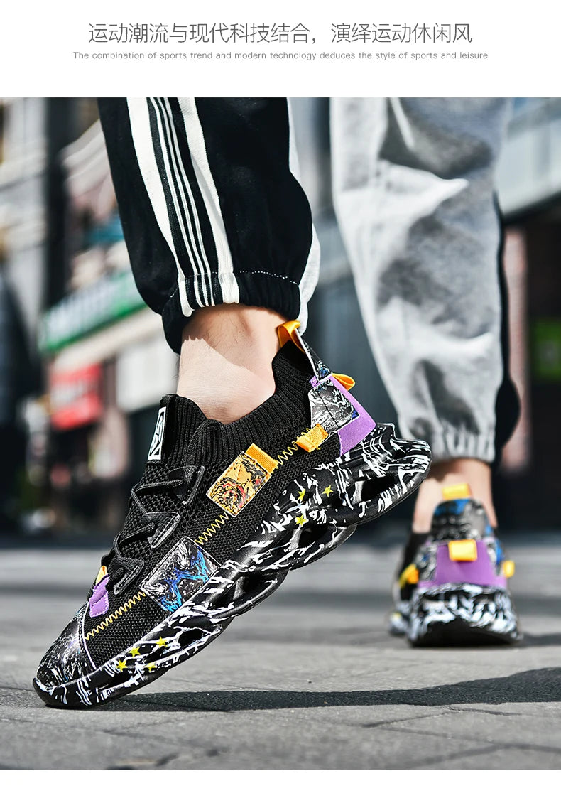 Men shoes Sneakers Male tenis Luxury shoes Mens casual Shoes Trainer Race Breathable Shoes fashion loafers running Shoes for men