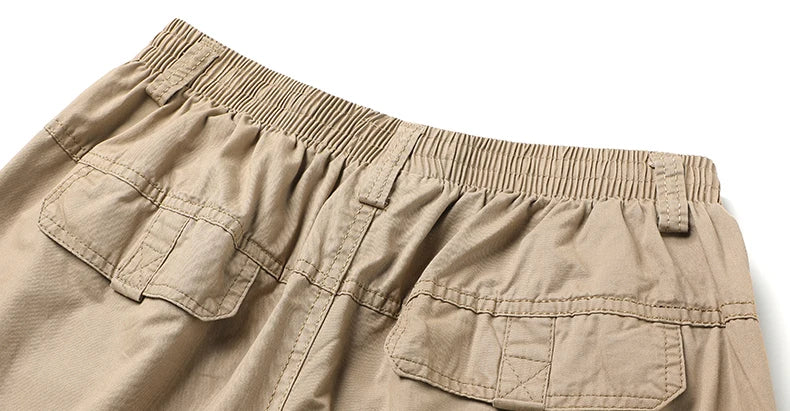 95%Cotton Men's Cargo Pants Summer Work Wear Spring New In Large Size Casual Climbing Joggers Sweatpants Hombre Autumn Trousers