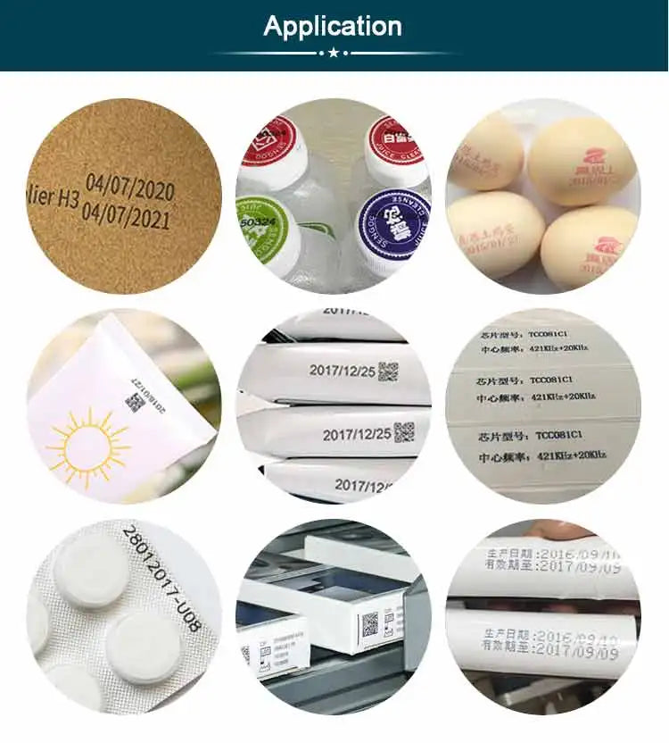 For Phezer P17 Handheld Inkjet Printer 12.7mm Portable Date Code Expiry Batch Number Logo QR Barcode Label Maker 28 Languages