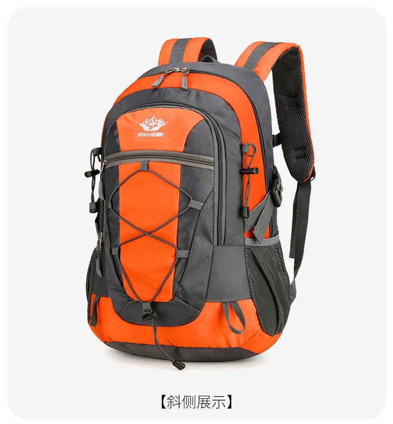 30L Lightweight Hiking Backpacks Waterproof Travel Shoulder Bags Outdoor Camping Cycling Fishing Climbing Backpack for Women Men