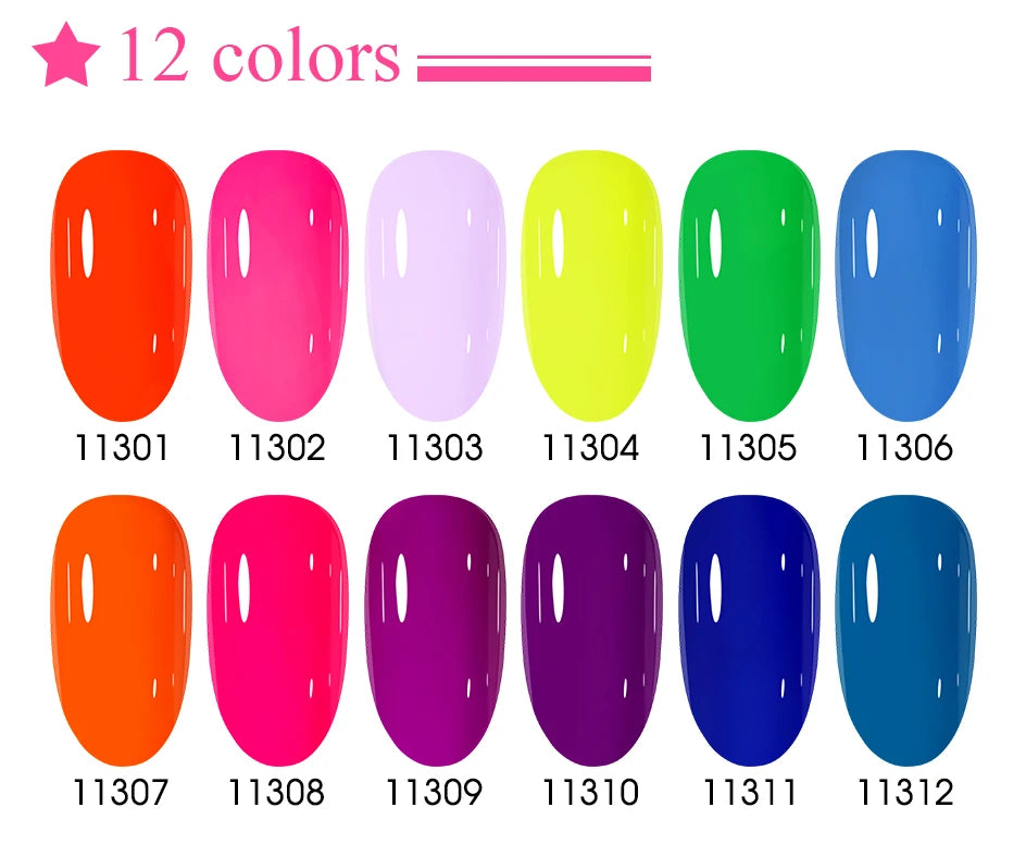 Clou Beaute HEMA TPO FREE Caramel Brown Wine Red Coffee Gel Nail Polish High Pigment Autumn Nail Art Full Coverage UV Varnish
