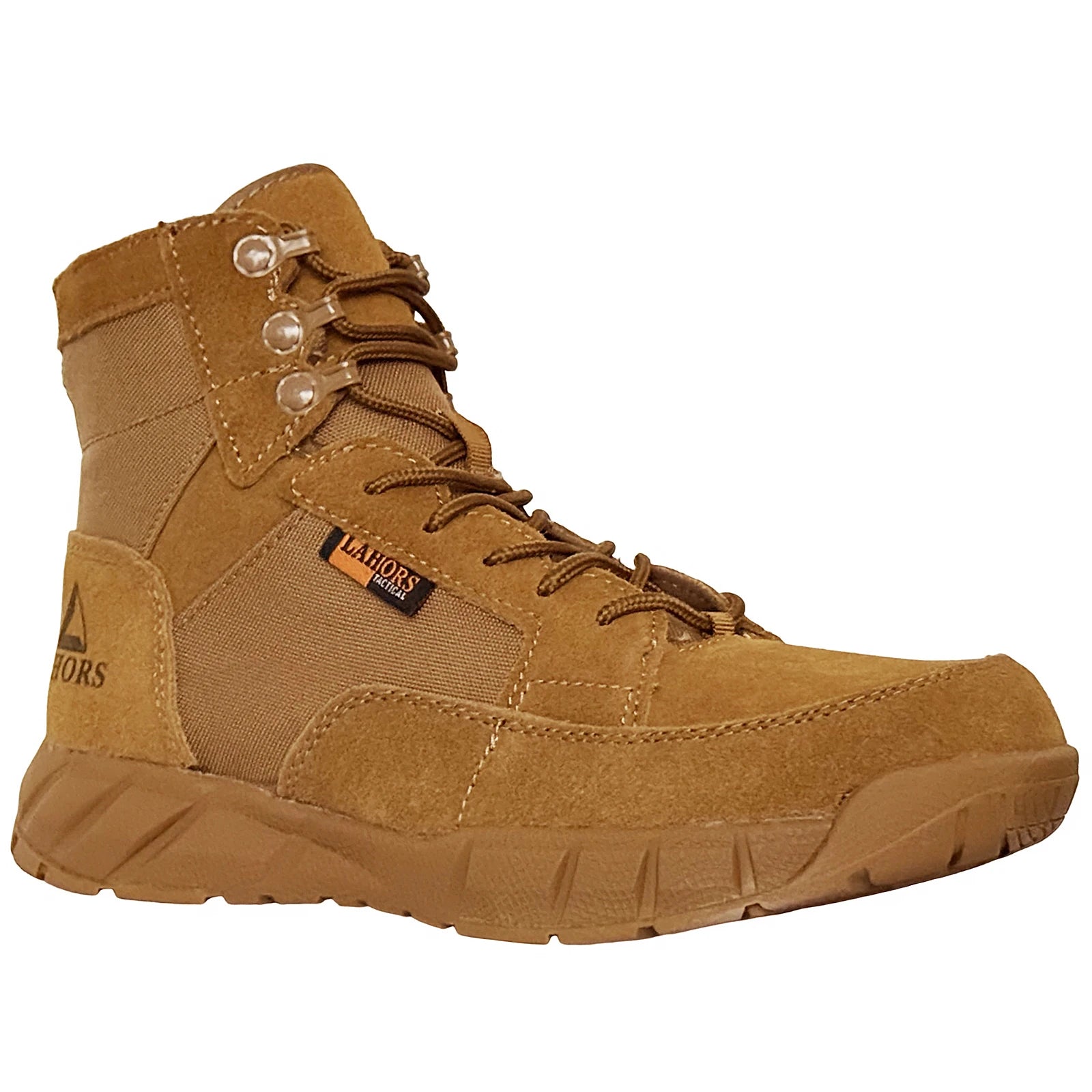LAHORS® Lightweight 6 INCH Man Tactical Boots With Zip Combat Training Lace Up Waterproof Outdoor Hiking Breathable Ankle Shoes