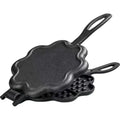 Cast iron waffle mold uncoated non-stick for home and commercial use DIY baking waffle maker