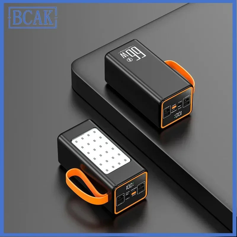 500000mah 100000mah 200000mah 300000mah Upgraded Version Super power bank fast charge with LED Super Large Capacity