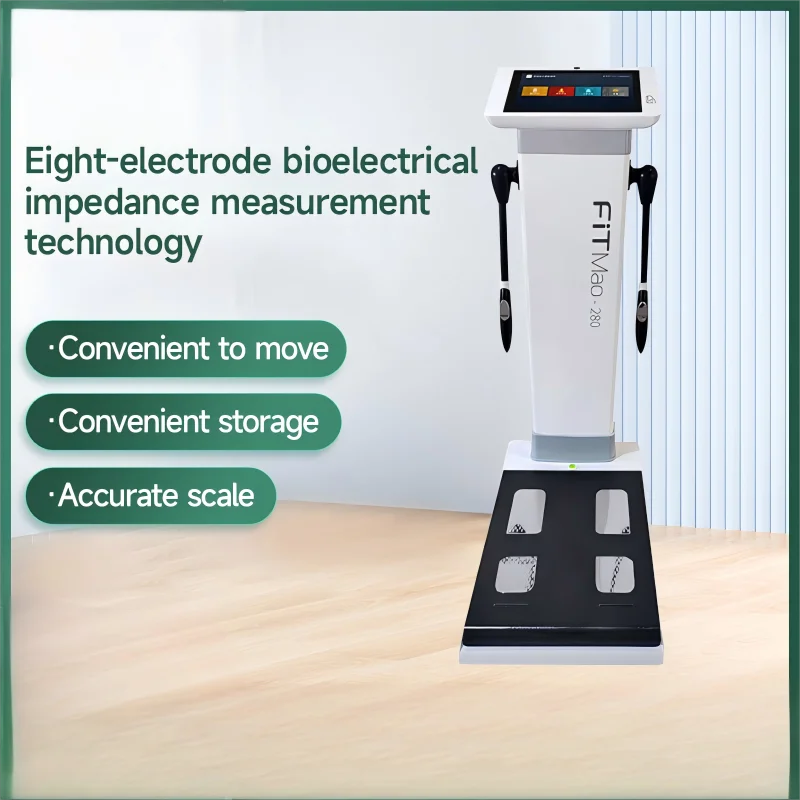 2025 Newest Body Fat and Muscle Analyzer With Bioimpedance Machine With Printer Bioelectrical Impedance Analysis