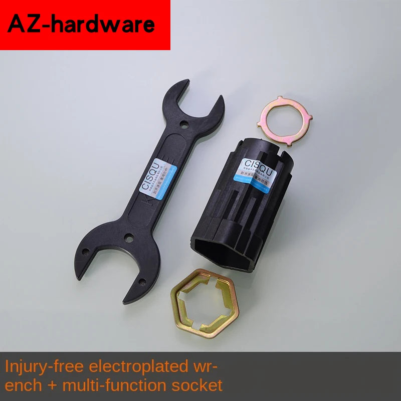 Faucet Multifunctional Repair Tool Drainer Sleeve Wrench Toilet Bubbler Inlet Pipe Installation Accessories