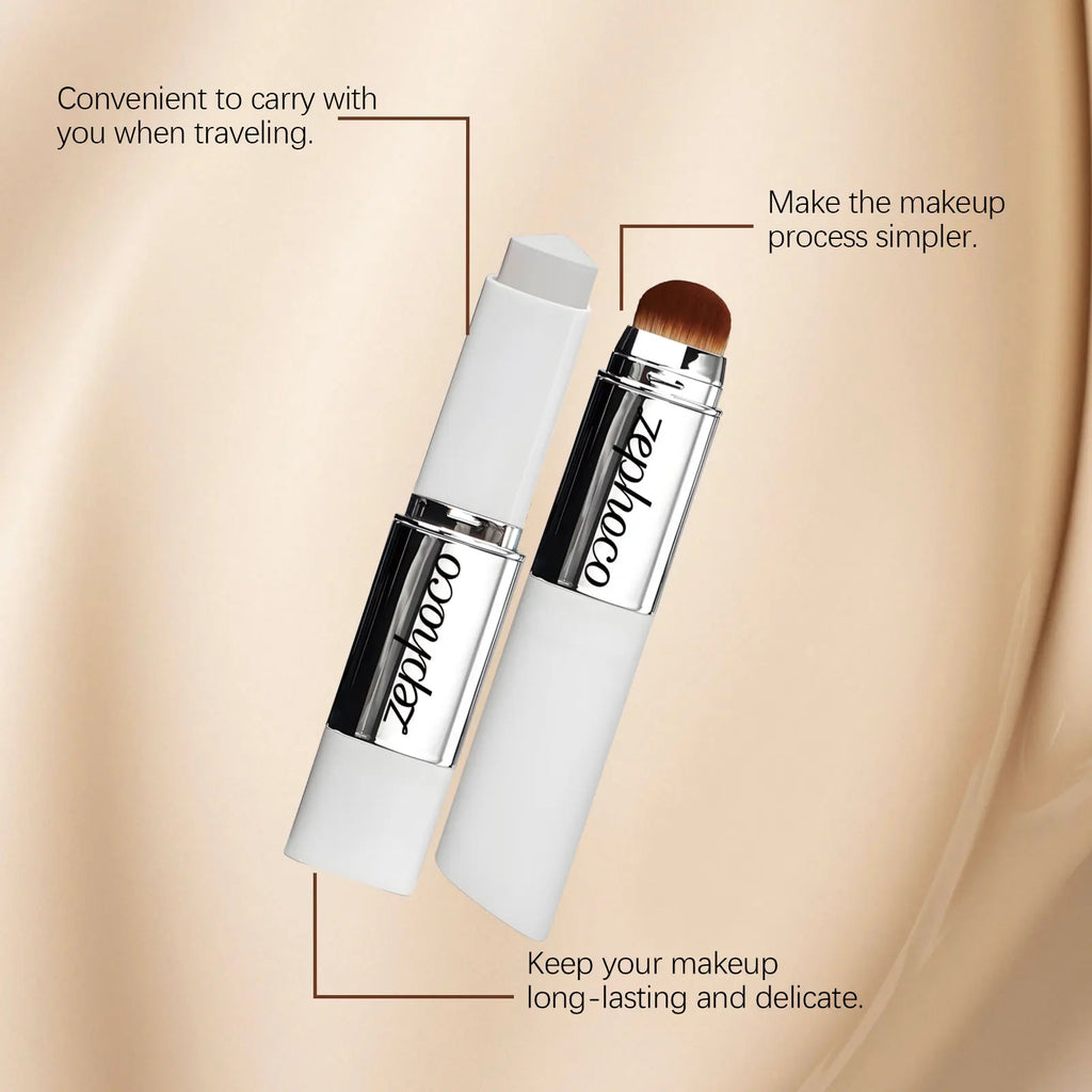Foundation Stick Natural Persistent No Trace Makeup Feeling Even Skin Tone Invisible Pores Decorate Fine Lines Concealer Stick