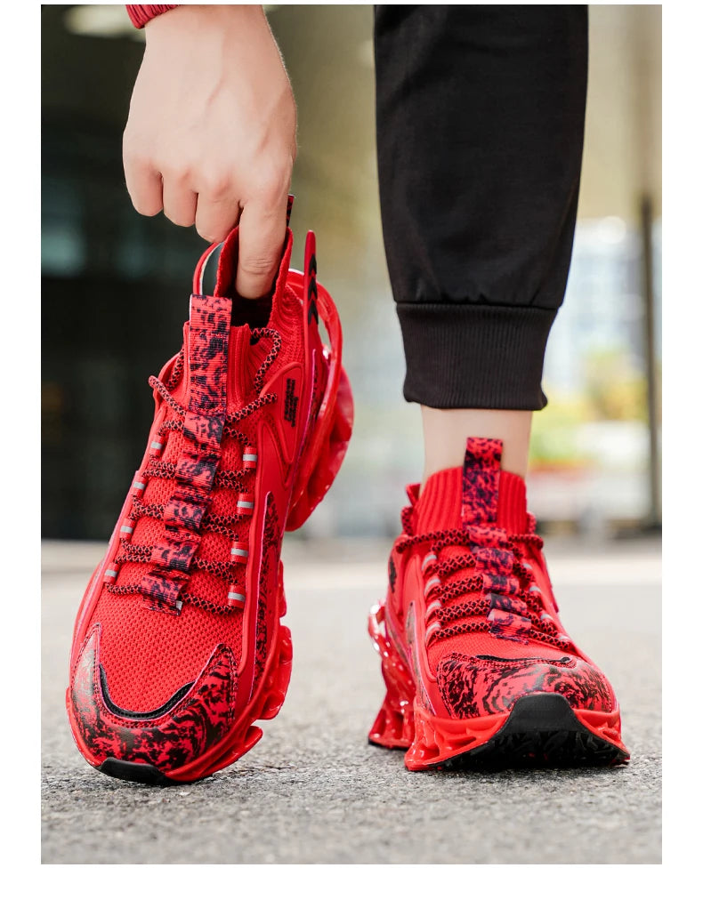 Casual Men's Sneakers Breathable Luxury Trainer Race Shoes Fashion Running Tenis for Men And Women