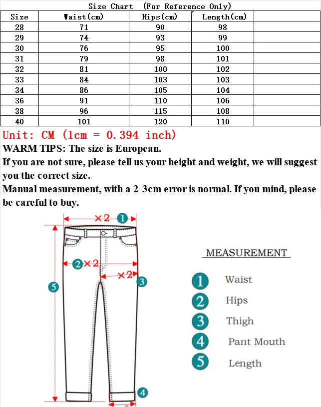 New Men Spring Autumn Straight Leg Business Jeans Trend Male Baggy Stretch Daily Casual Comfortable Black Gray Denim Trousers