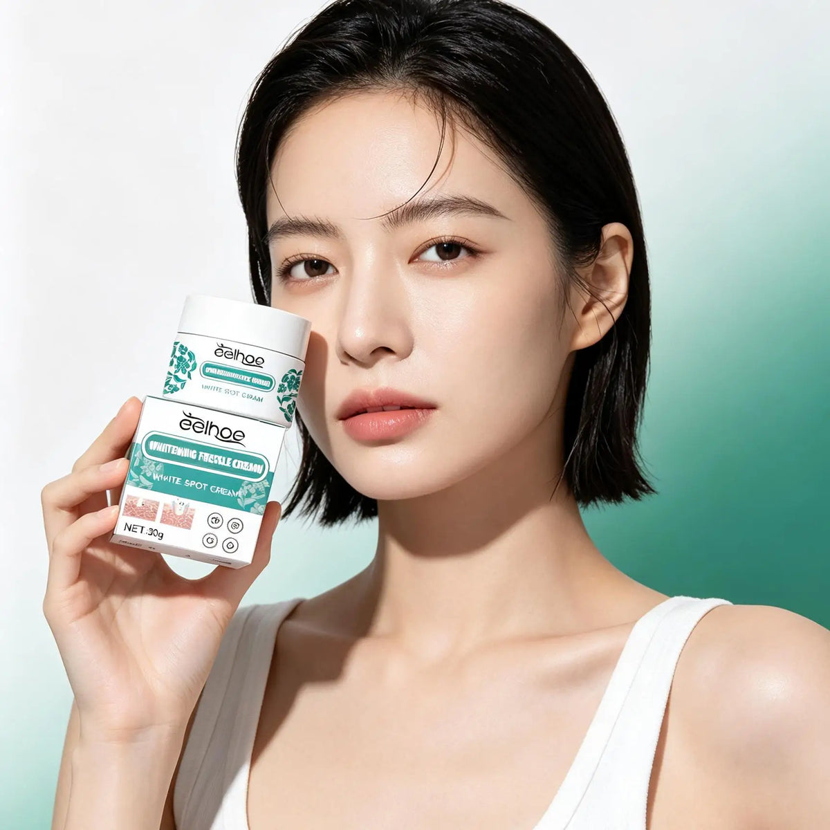 EELHOE Niacinamide Cream Chloasma Melanin Removal Melasma Lightener Smooth Skin Brightening Vitamin C Arbutin Freckle Cream 30g