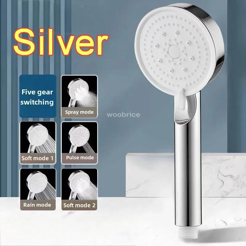 Shower Phone Bathroom Bath and Accessories Shower for Bathroom High Pressure Water Saving Pressurized Spa Handheld Showers