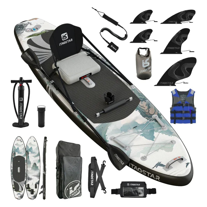 Inflatable Paddleboard SUP Surf Yoga Stand Up Paddleboard
