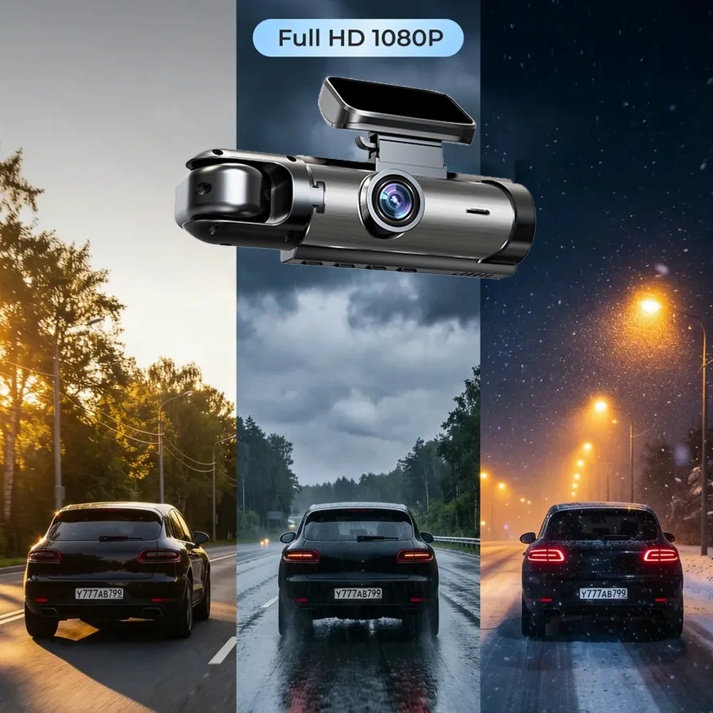 HD 1080P Dual Camera Dash Cam for Car with IR Night Vision Car dvr Loop Recording Wide Angle Lens Car Camera Recorder