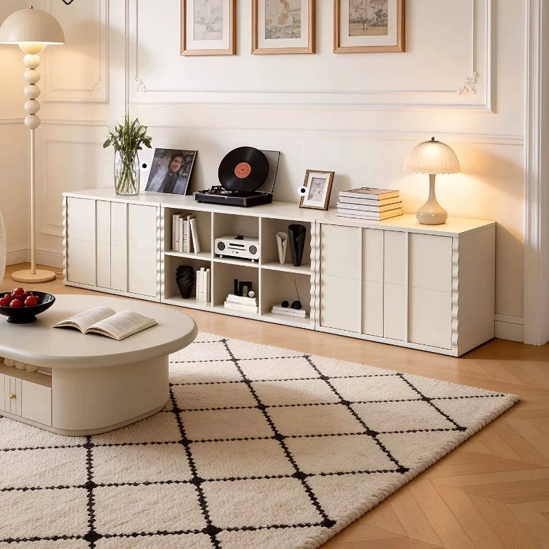 Modern Drinks Cabinets Figurine Modular Solid Wood Shelf Organization Cabinets Clearance Salon Gabinete Furniture For Home