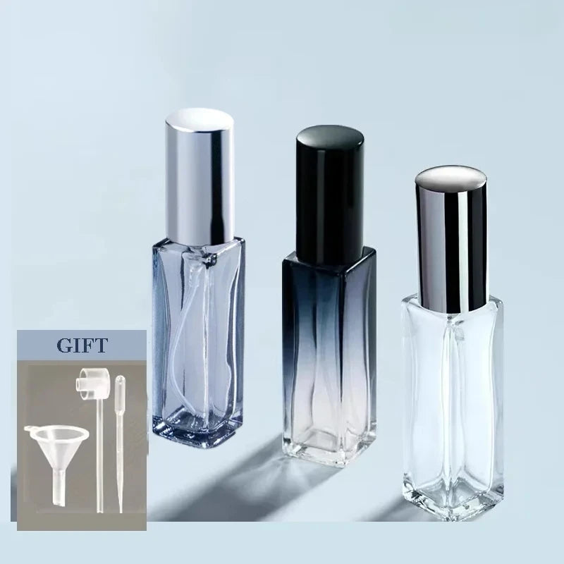 3PCS 10ml 20ml Perfume Spray Bottle Empty Glass Atomizer Travel Cosmetic Bottl Sample Vials Refillable Drop Shipping Wholesale