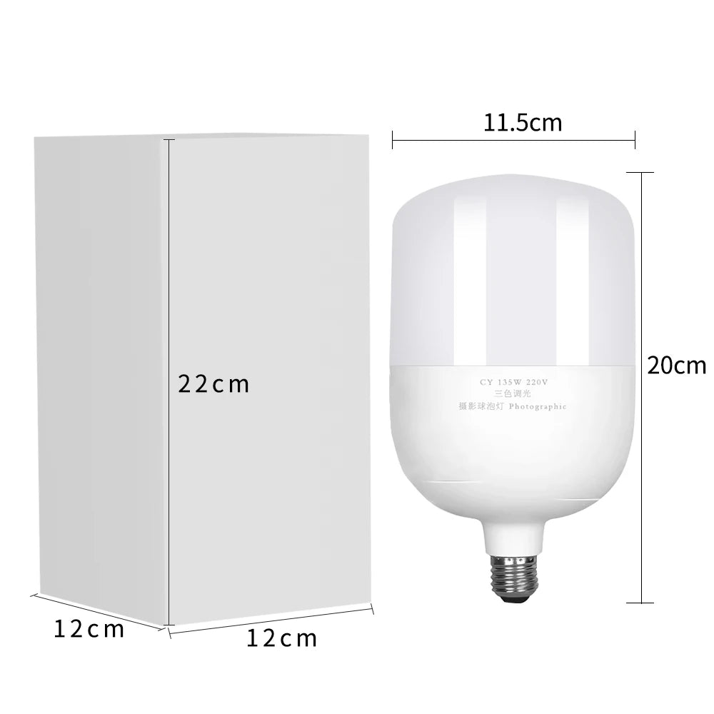 20-135W Softbox Lighting Kit 50x70CM Photography LED Lamp Professional Continuous Light System Equipment For Photo Studio