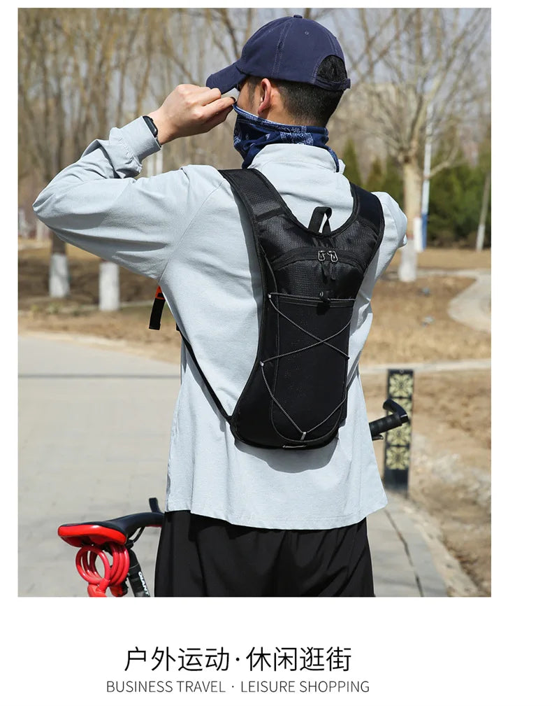 Outdoor Sports Cycling Backpack Mountaineering Hiking Bag Water Bag for Trekking Running Backpacks Travel Dual-Shoulder Bag