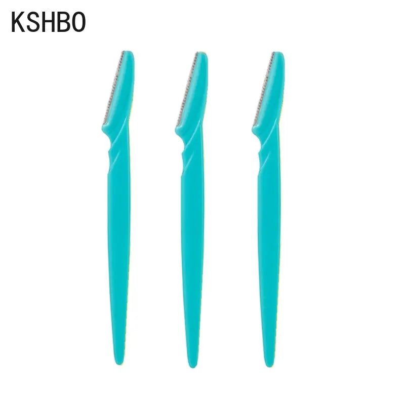 3/5pcs Pcs Eyebrow Trimmer Makeup Tools Safe Eye Brow Razor Face Body Hair Removal Shaver Blades Woman Eyebrows Shaping Knife