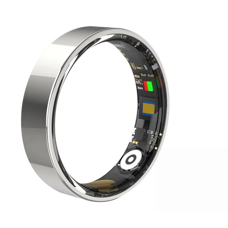 2026 Smart Ring Blood Pressure Heart Rate Sleep Monitoring Smartring IP68 & 5ATM Waterproof Multi-sport Mode Smartring Man Women