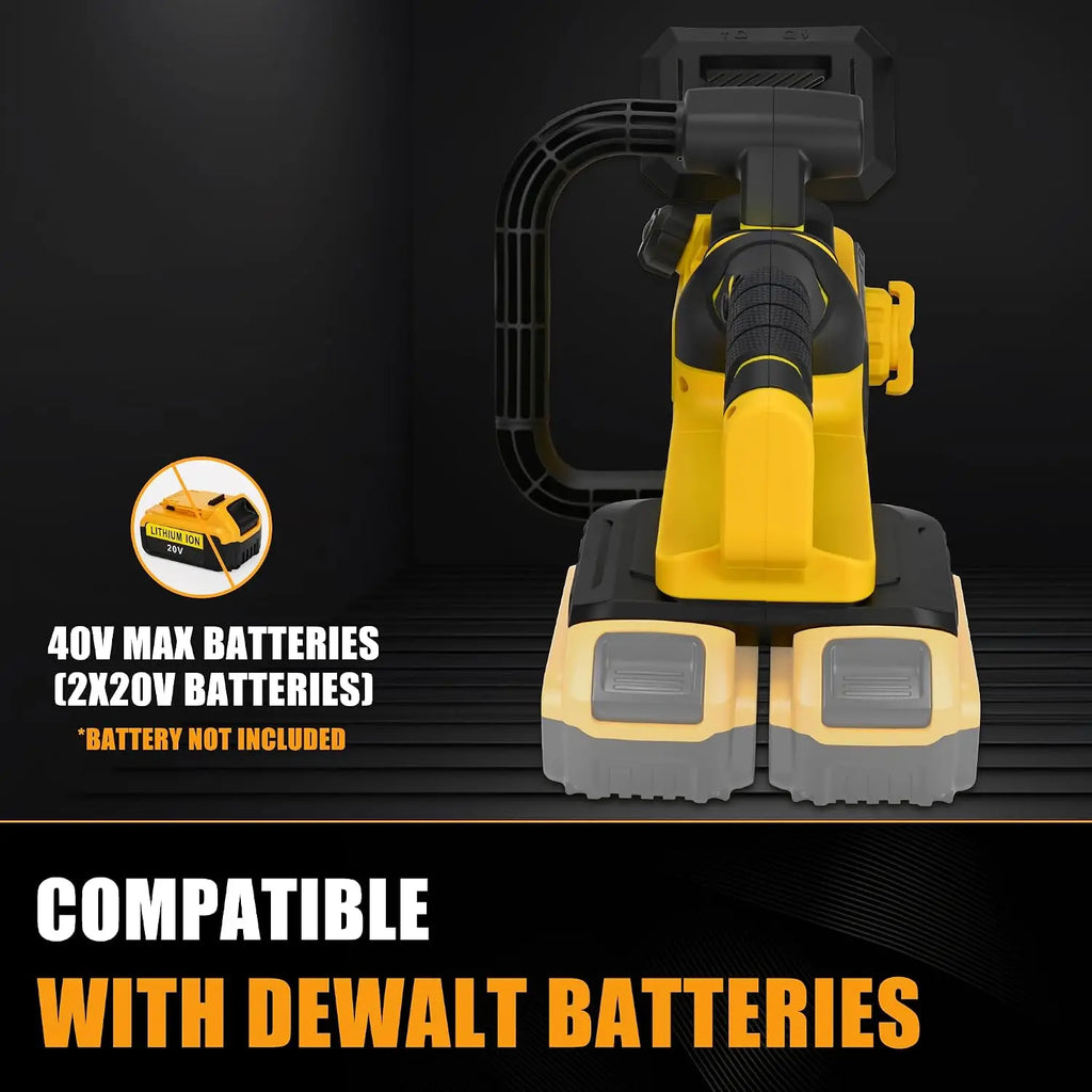 ^For Chainsaw Cordless for Dewalt 40V (2 x 20V MAX) Battery (No Battery), Brushless Electric Chainsaw 16" with Auto Oiler