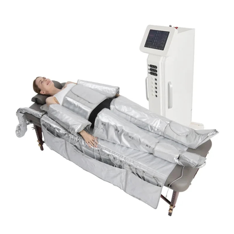 Professional 3 in 1 Ems Muscle Stimulator Pressotherapy Lymphatic Drainage Machine