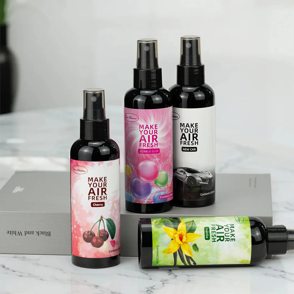 150ml/5.07oz, 9 Scents Fragrance Spray, Home/Car/Clothes/Bathroom Air Freshener, Durable Fragrance, Odor Removal, Fresh Air