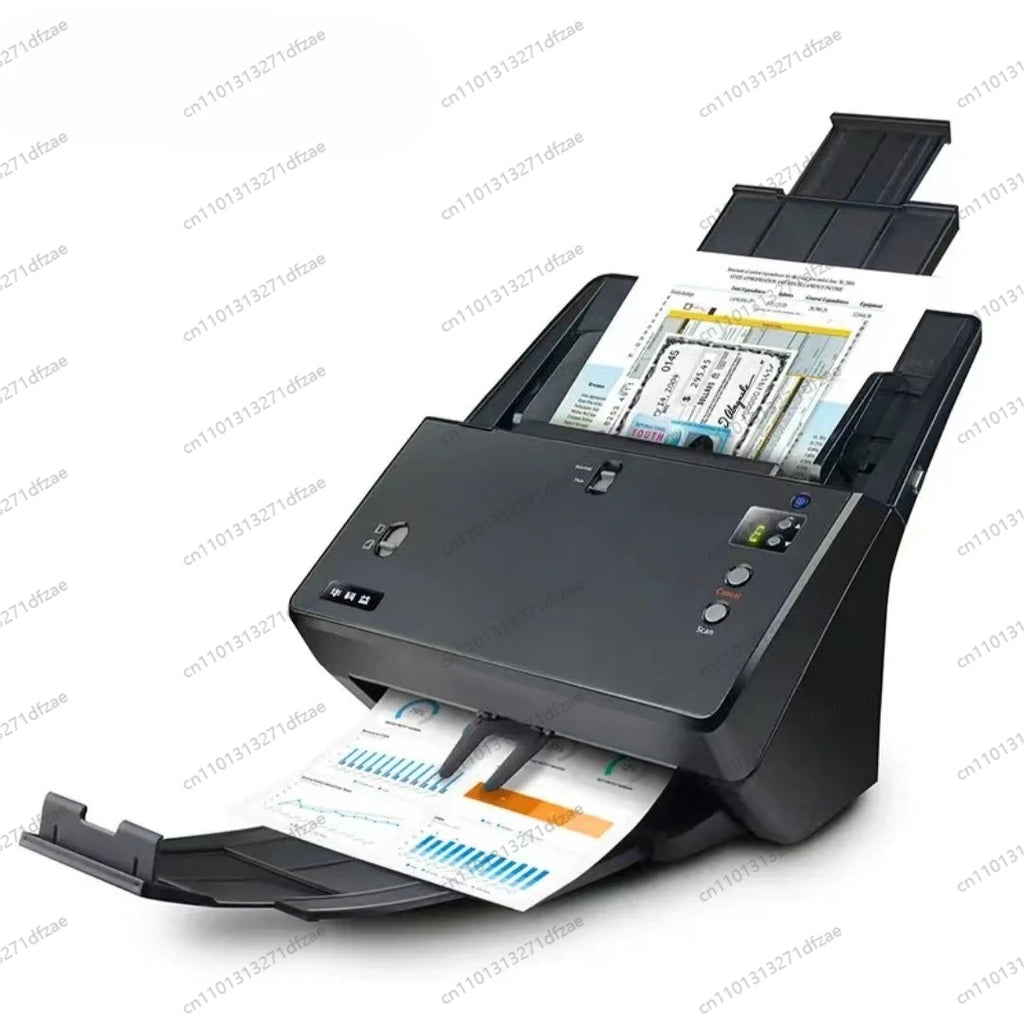 Scanner Continuous Fast Scan Fujitsu Notes Color Double Sided Automatic High Speed Document Scanner Not New