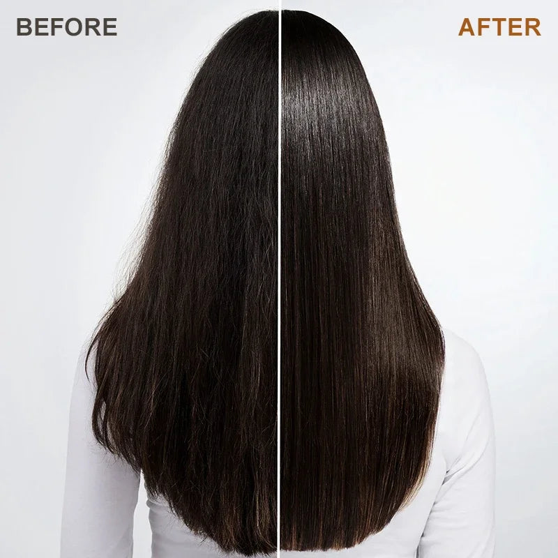 PURC Rosemary Hair Oil and Morocco Argan Oil Shampoo Sets Smoothing Repair Damaged Frizz Hair Care Products for Men Women