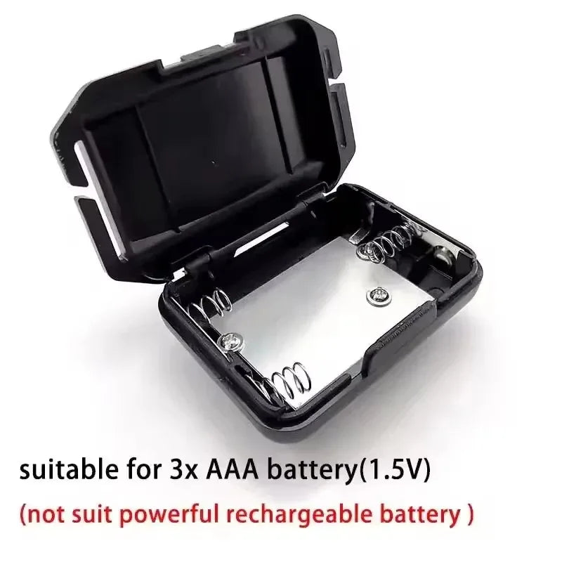 Rechargeable Flashlight Cap Light Rechargeable Led Headlamp Super Powerful Flashlights High Power Flashlight Hiking Lamp Battery