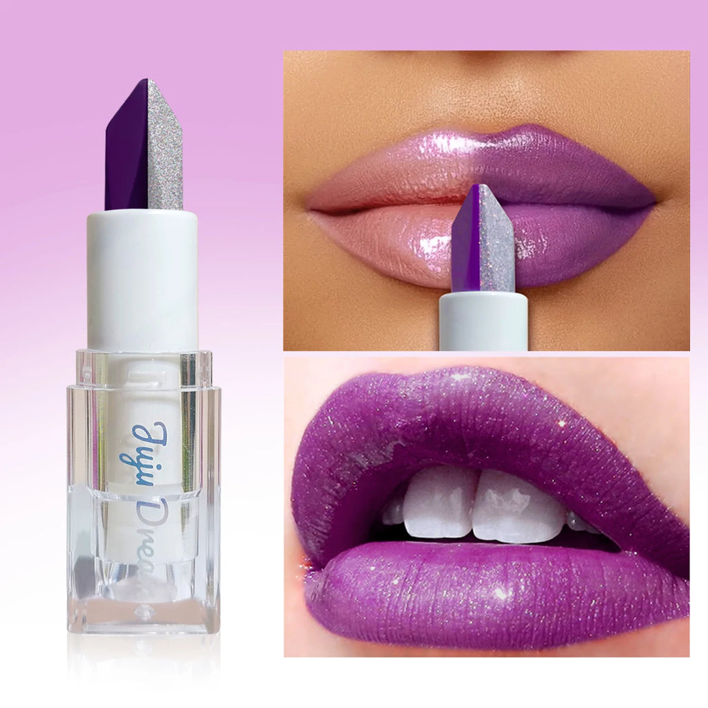 JUJU DREAM Magic Lipstick Temperature Color Changing Lip Stain Gloss Moisturizing And Long Lasting Waterproof Lip Balm