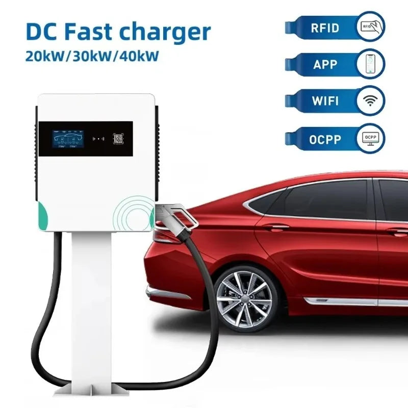 Smart DC Fast EV Charger 60KW-240KW Electric Vehicle Charging Station with Advanced Monitoring