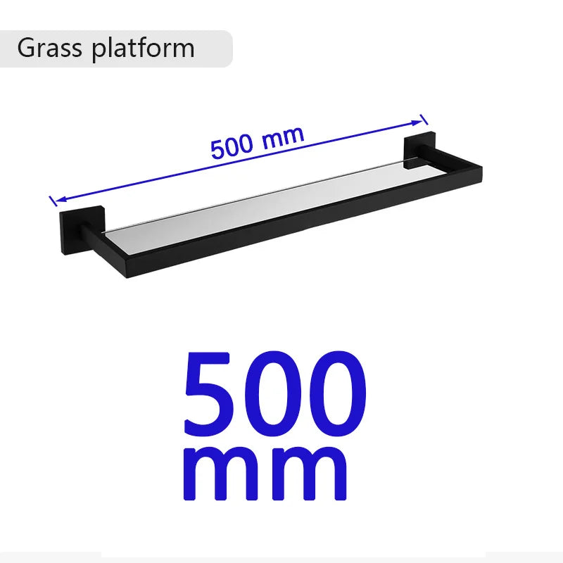 Matte Black Bathroom Hardware 304 Stainless Steel Towel Rack Toilet Paper Holder Liquid Soap Holder Towel Bar Toilet Accessories