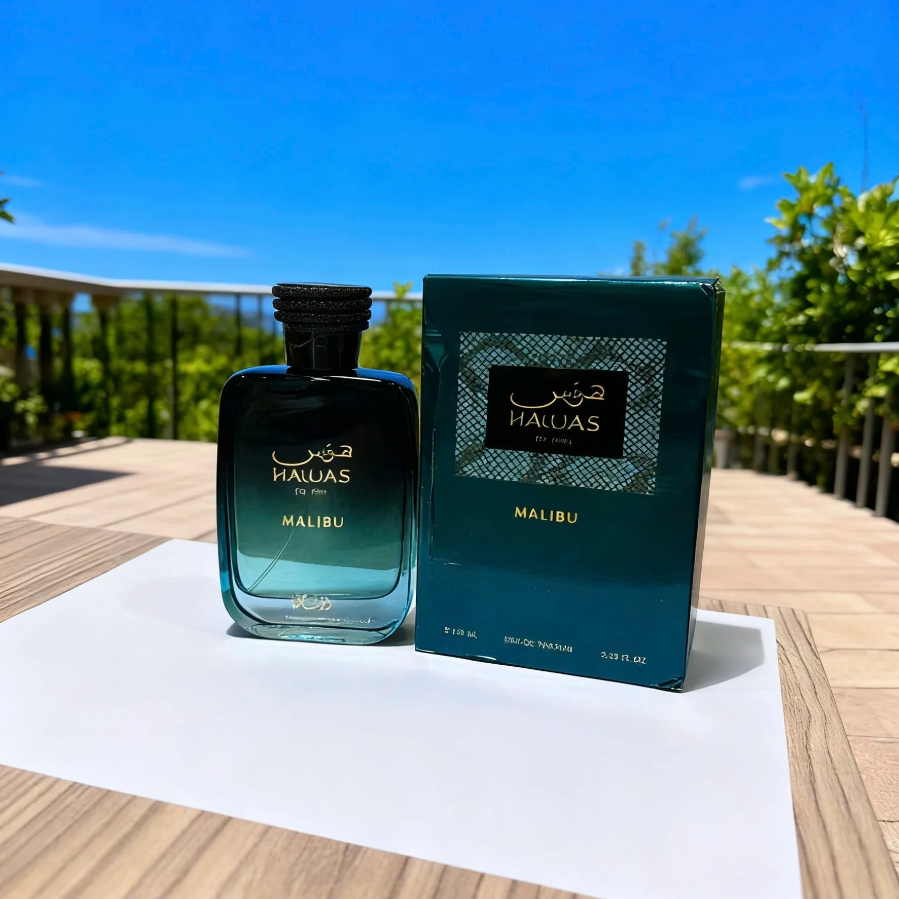 Hawas Malibu Men's EDP Spray 3.38 Oz Edp Spray Perfume Fragrance for Men