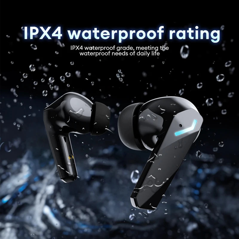 Lenovo XT53 Wireless Bluetooth 5.4 Earphones LED Digital Display Waterproof Earbuds Noise Cancelling Gaming Headset GM2 Pro Max