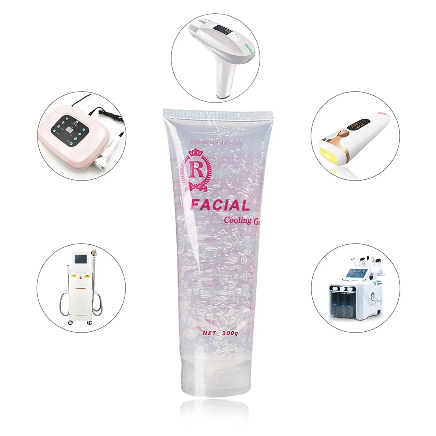 Beauty Machine Gel for Conductive Gel for RF Slimming Radio Ultrasonic Fat Burning Device Cavitation Body Frequency Shaping 300g