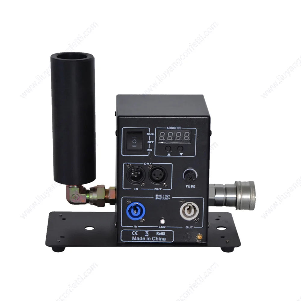High Power Stage Wedding Effect CO2 Jet Machine 100W DMX512 Control CO2 Smoke Machine Co2 Effect Fog Smoke for Event Party Club