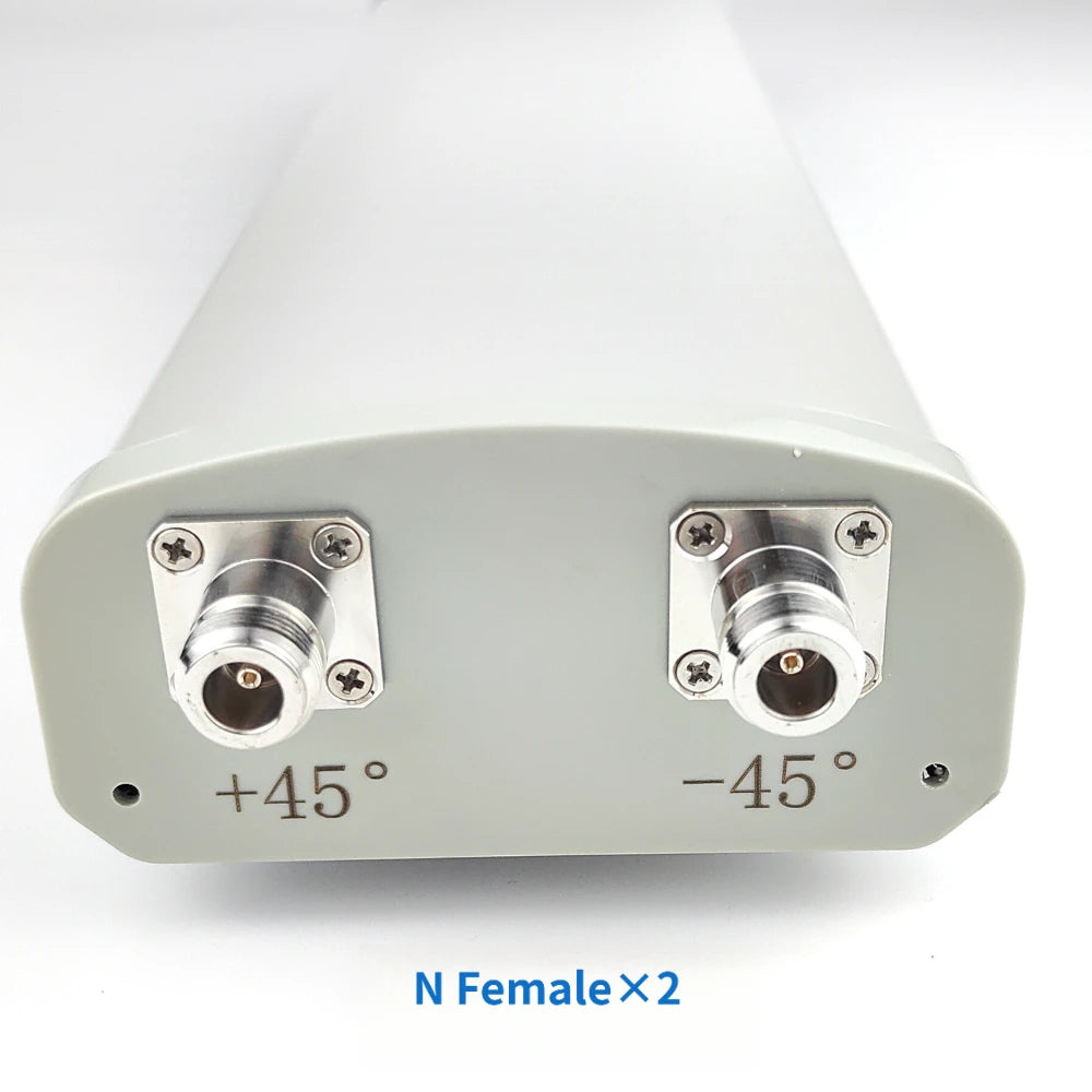 2.4/5.8 GHz Outdoor Directional Panel Antenna 14 DBi–17 DBi High-Gain Wide-Angle Wireless Wi-Fi Signal Coverage and Transmission