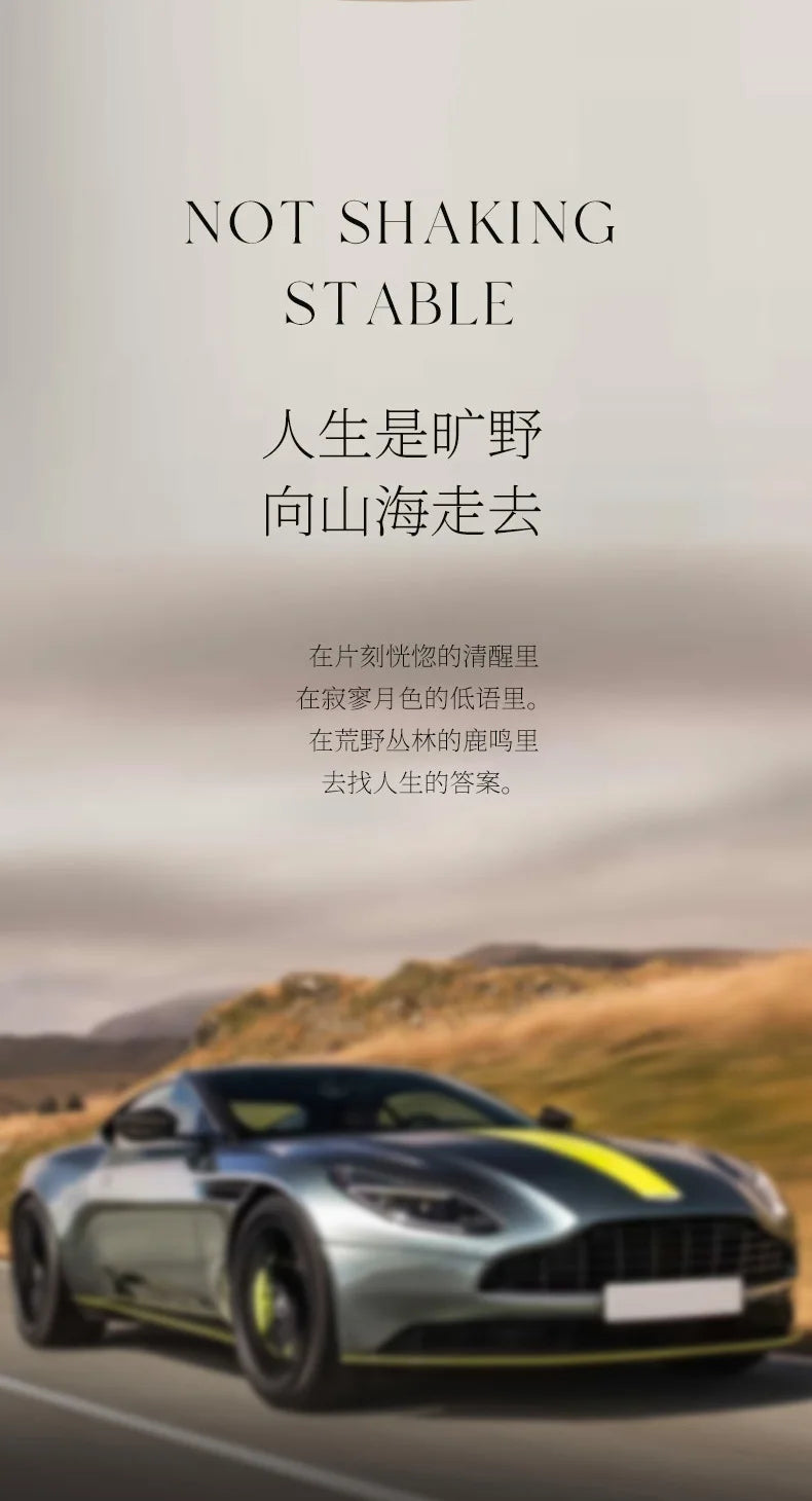 Light luxury mountain view car aroma diffuser,high mountain white tea perfume,long-lasting fragrance,interior high-end decoratio